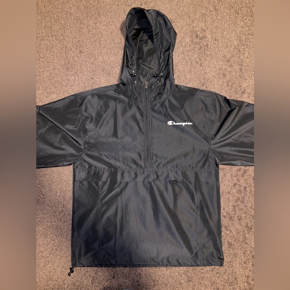 Champion Men’s Packable Half Zip Jacket - Picture 4 of 5